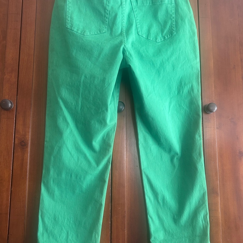 Style & Co. - Curvy Capri Sz.12 in Jasper Green - Picture 2 of 5